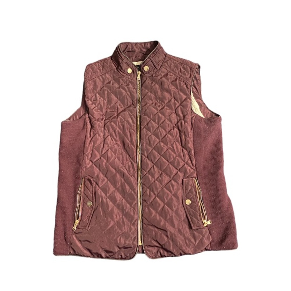 Men’s large thick zip up vest